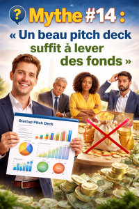 Mythe #14 : « Un beau pitch deck suffit à lever des fonds »